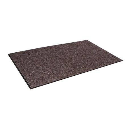 Crown Matting Technologies Scraper/Wiper Mat, Polypropylene fiber, 1/2" Thick, Dark Brown, 6' W x 10' L MN 0610DB